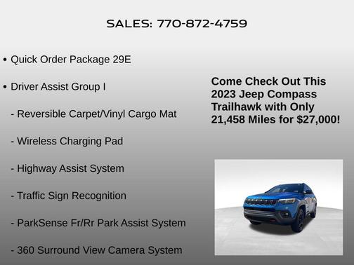 2023 Jeep Compass Trailhawk
