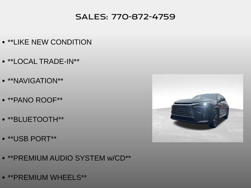 2024 Lexus TX 350 Base
