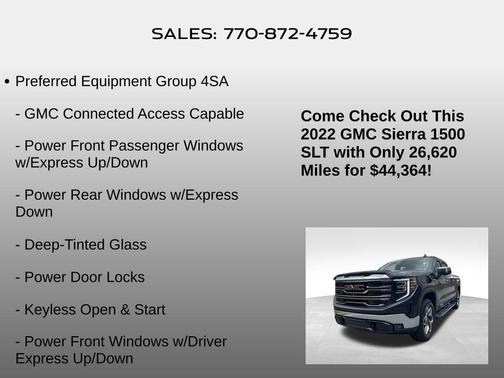2022 GMC Sierra 1500 SLT