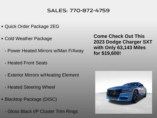 2023 Dodge Charger SXT