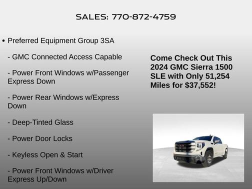 2024 GMC Sierra 1500 SLE