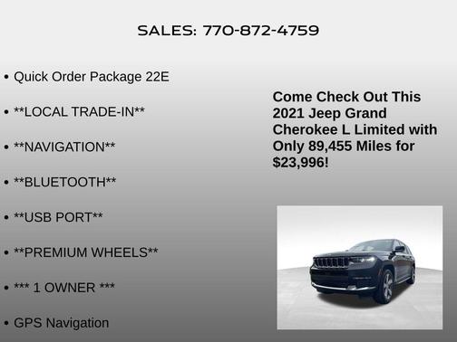 2021 Jeep Grand Cherokee L Limited
