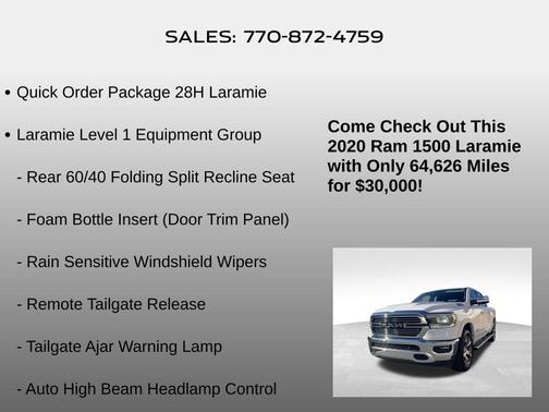 2020 RAM 1500 Laramie