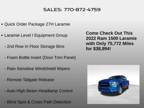 2022 RAM 1500 Laramie