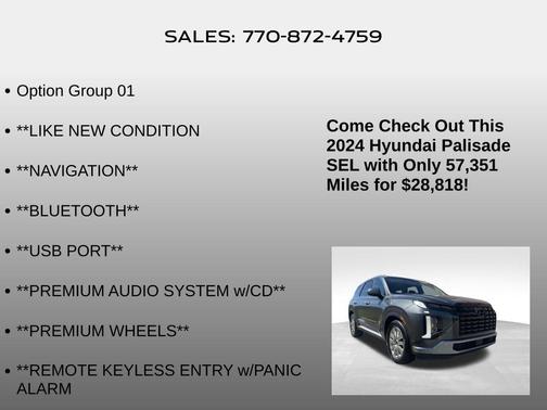 2024 Hyundai PALISADE SEL