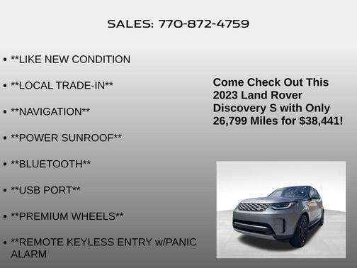 2023 Land Rover Discovery P300 S