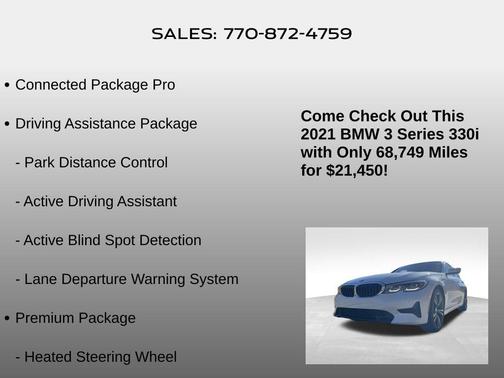 2021 BMW 330 330i
