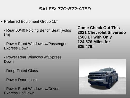 2021 Chevrolet Silverado 1500 LT