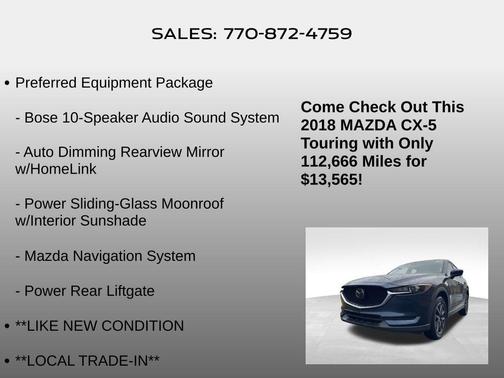 2018 Mazda CX-5 Touring