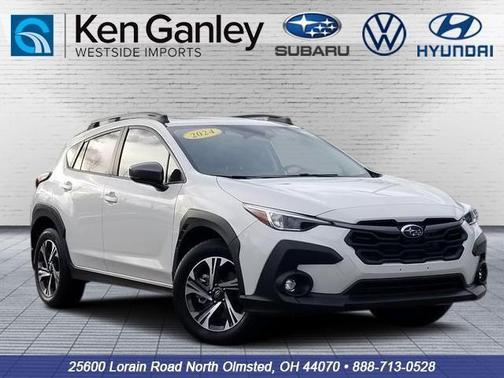 Crystal White Pearl 2024 Subaru Crosstrek Premium