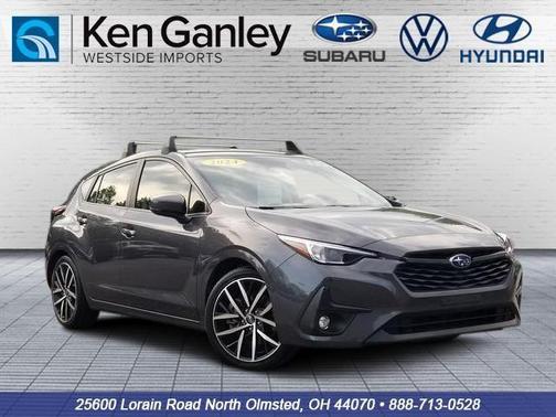 Magnetite Gray Metallic 2024 Subaru Impreza Sport