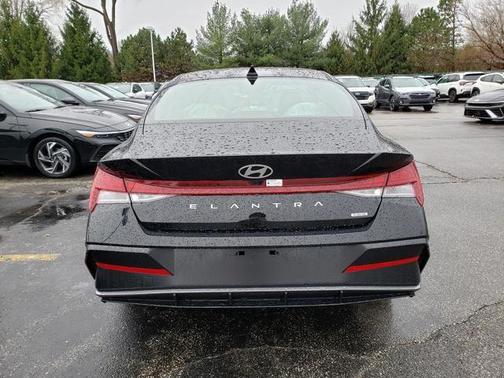 Black 2025 Hyundai ELANTRA HEV Limited