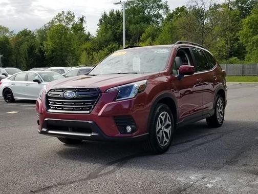 Crimson Red Pearl 2024 Subaru Forester Premium