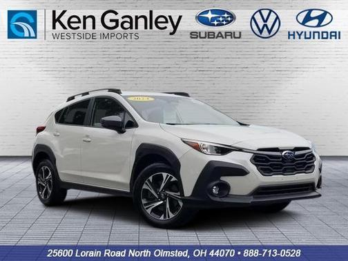 Crystal White Pearl 2024 Subaru Crosstrek Premium