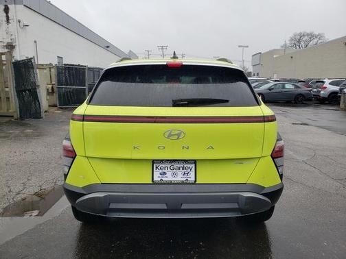 Yellow 2026 Hyundai KONA Limited
