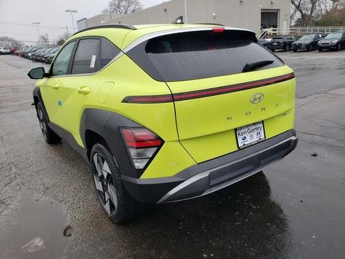 Yellow 2026 Hyundai KONA Limited