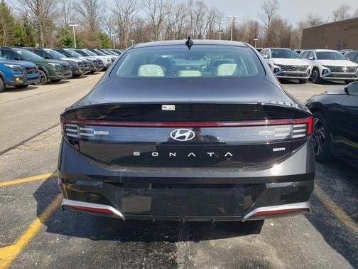 Black 2026 Hyundai SONATA SEL Sport