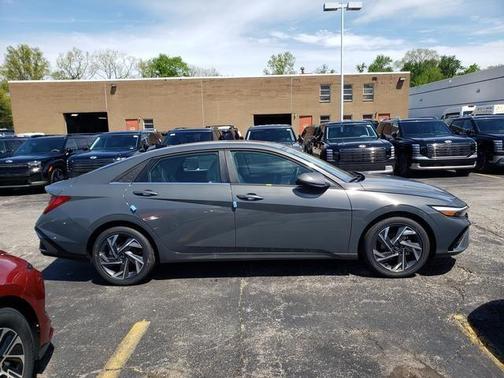 Gray 2026 Hyundai ELANTRA Limited