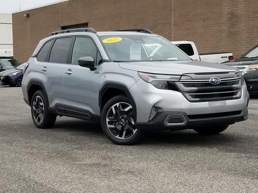 Silver 2025 Subaru Forester Hybrid Limited