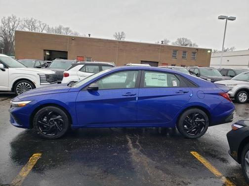 Intense Blue 2026 Hyundai ELANTRA SEL Sport