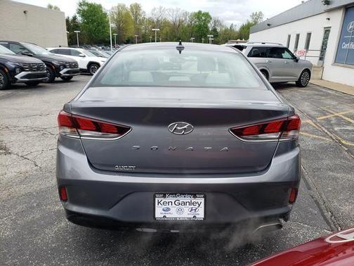 Machine Gray 2018 Hyundai SONATA SEL