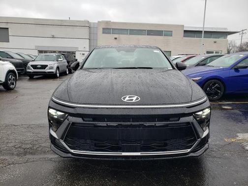 Black 2026 Hyundai SONATA SEL Sport
