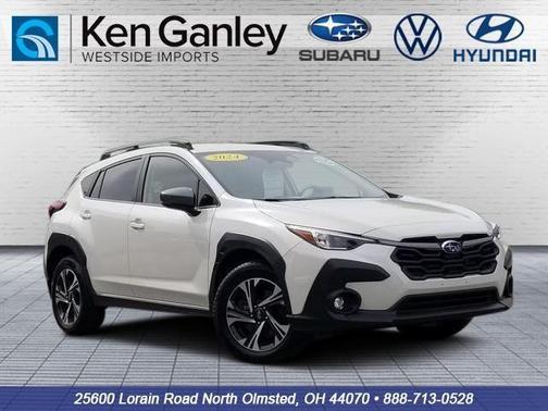 Crystal White Pearl 2024 Subaru Crosstrek Premium