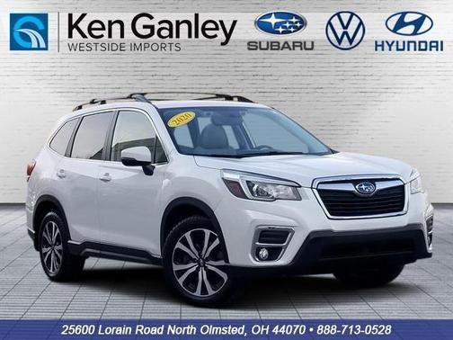 Crystal White Pearl 2020 Subaru Forester Limited
