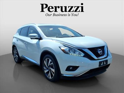 Pearl White 2018 Nissan Murano Platinum