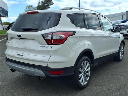 WHITE PLATINUM MET TRI-COAT 2017 Ford Escape Titanium