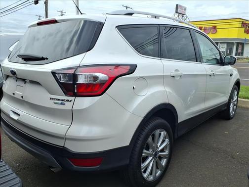 WHITE PLATINUM MET TRI-COAT 2017 Ford Escape Titanium