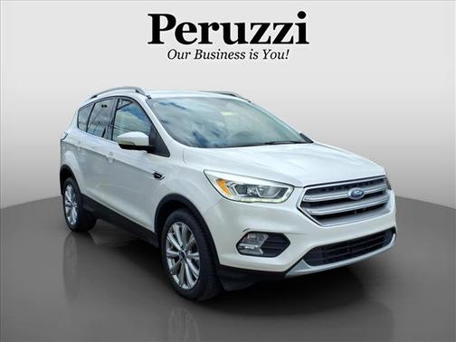WHITE PLATINUM MET TRI-COAT 2017 Ford Escape Titanium