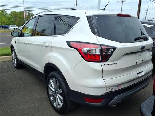 WHITE PLATINUM MET TRI-COAT 2017 Ford Escape Titanium