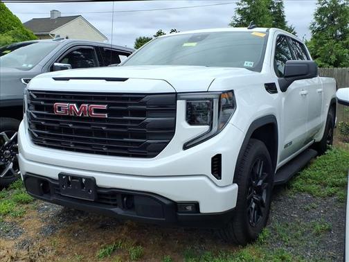 Summit White 2023 GMC Sierra 1500 Elevation
