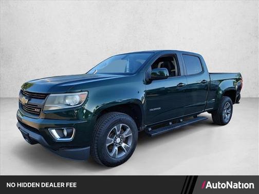 Rainforest Green Metallic 2015 Chevrolet Colorado Z71
