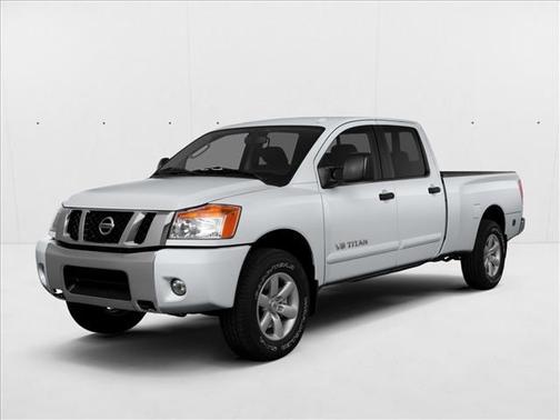 Glacier White 2015 Nissan Titan SV