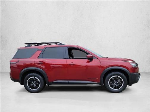 Scarlet Ember Tintcoat 2025 Nissan Pathfinder Rock Creek 4WD