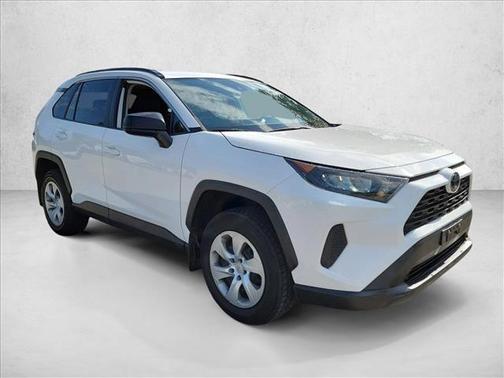 Super White 2021 Toyota RAV4 LE