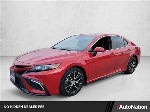 Supersonic Red 2023 Toyota Camry SE