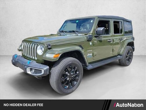 Sarge Green Clearcoat 2022 Jeep Wrangler Unlimited 4xe Sahara