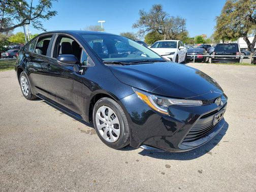 Midnight Black Metallic 2023 Toyota Corolla LE