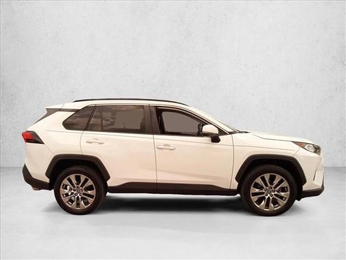 Super White 2020 Toyota RAV4 XLE Premium