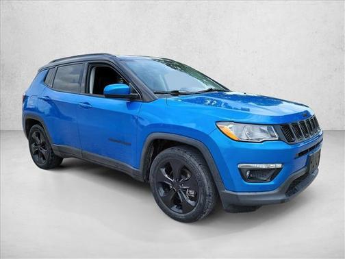 Laser Blue Pearlcoat 2021 Jeep Compass Latitude