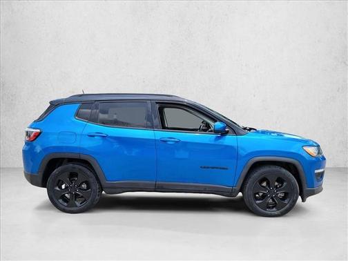 Laser Blue Pearlcoat 2021 Jeep Compass Latitude