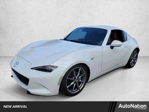 Snowflake White Pearl Mica 2023 Mazda MX-5 Miata RF Grand Touring