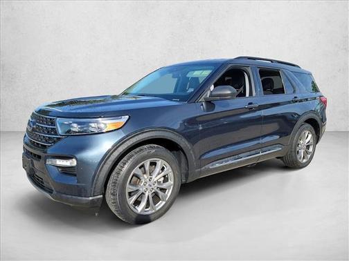 Stone Blue Metallic 2022 Ford Explorer XLT
