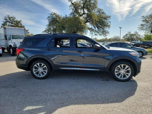 Stone Blue Metallic 2022 Ford Explorer XLT