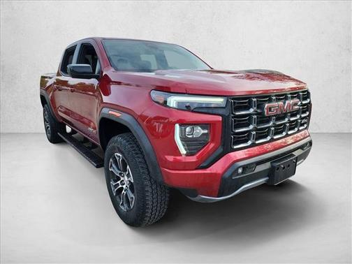 Volcanic Red Tintcoat 2023 GMC Canyon AT4