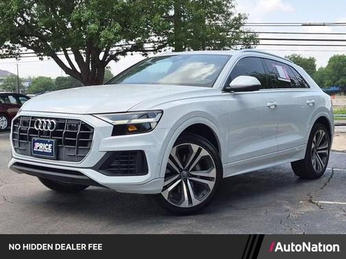Glacier White Metallic 2020 Audi Q8 55 Premium Plus