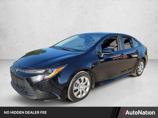 Black 2025 Toyota Corolla LE